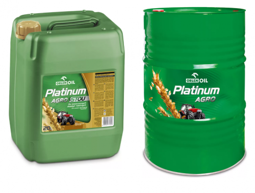 Моторное и многофункциональное масло для сельскохозяйственной техники PLATINUM AGRO STOU 10W-40 20 л.