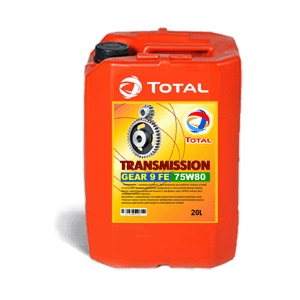 Масло трансмиссионное Total TRANSMISSION GEAR 9 FE SAE 75W-80 синтетическое 20 л.